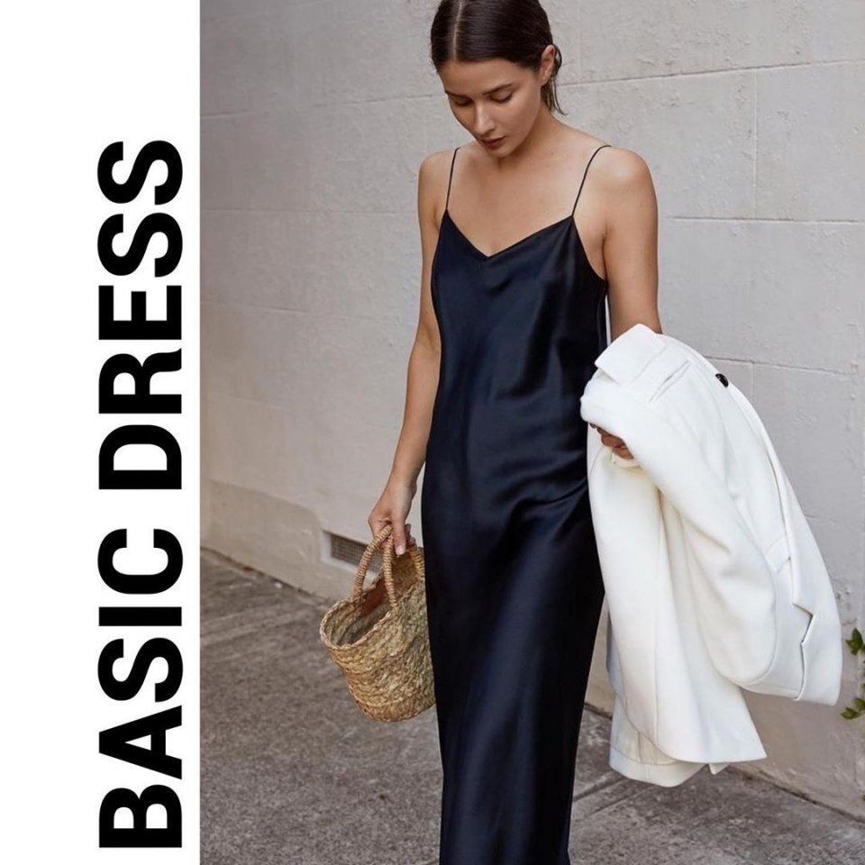 Платье в бельевом стиле