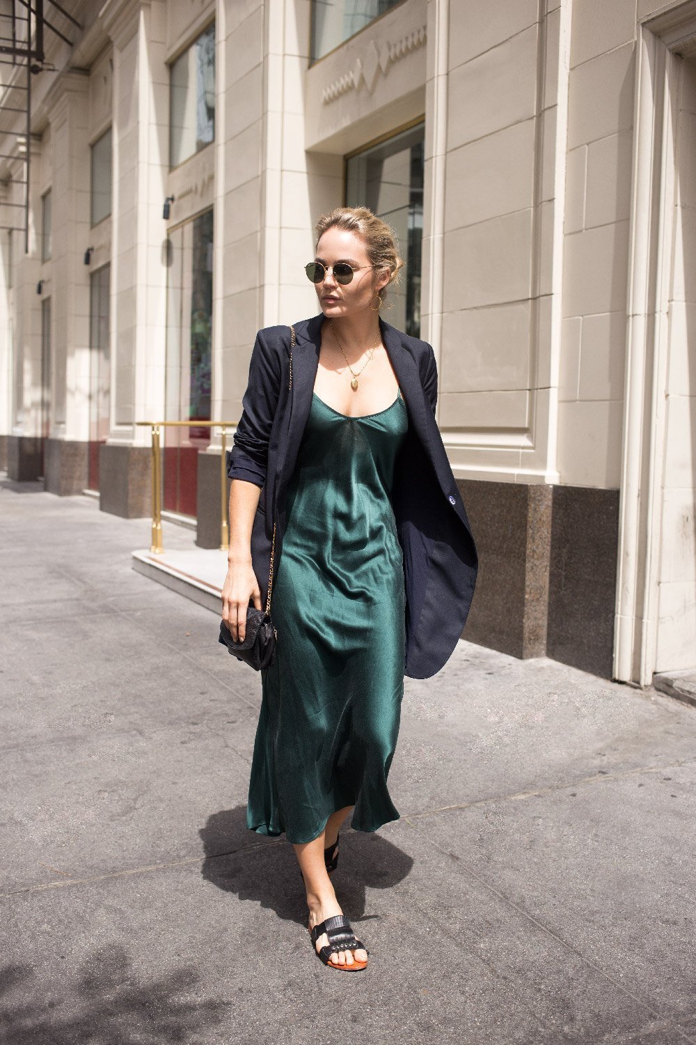 Платье комбинация с пиджаком