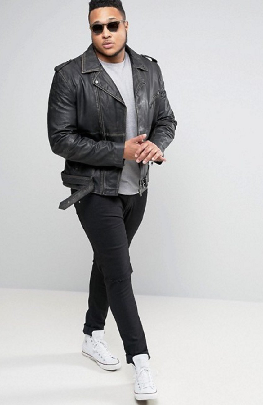 Стильная одежда для полных парней