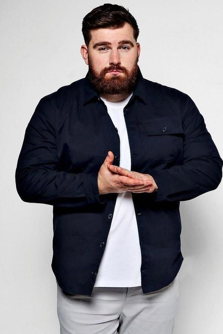 Красивая одежда для полных мужчин