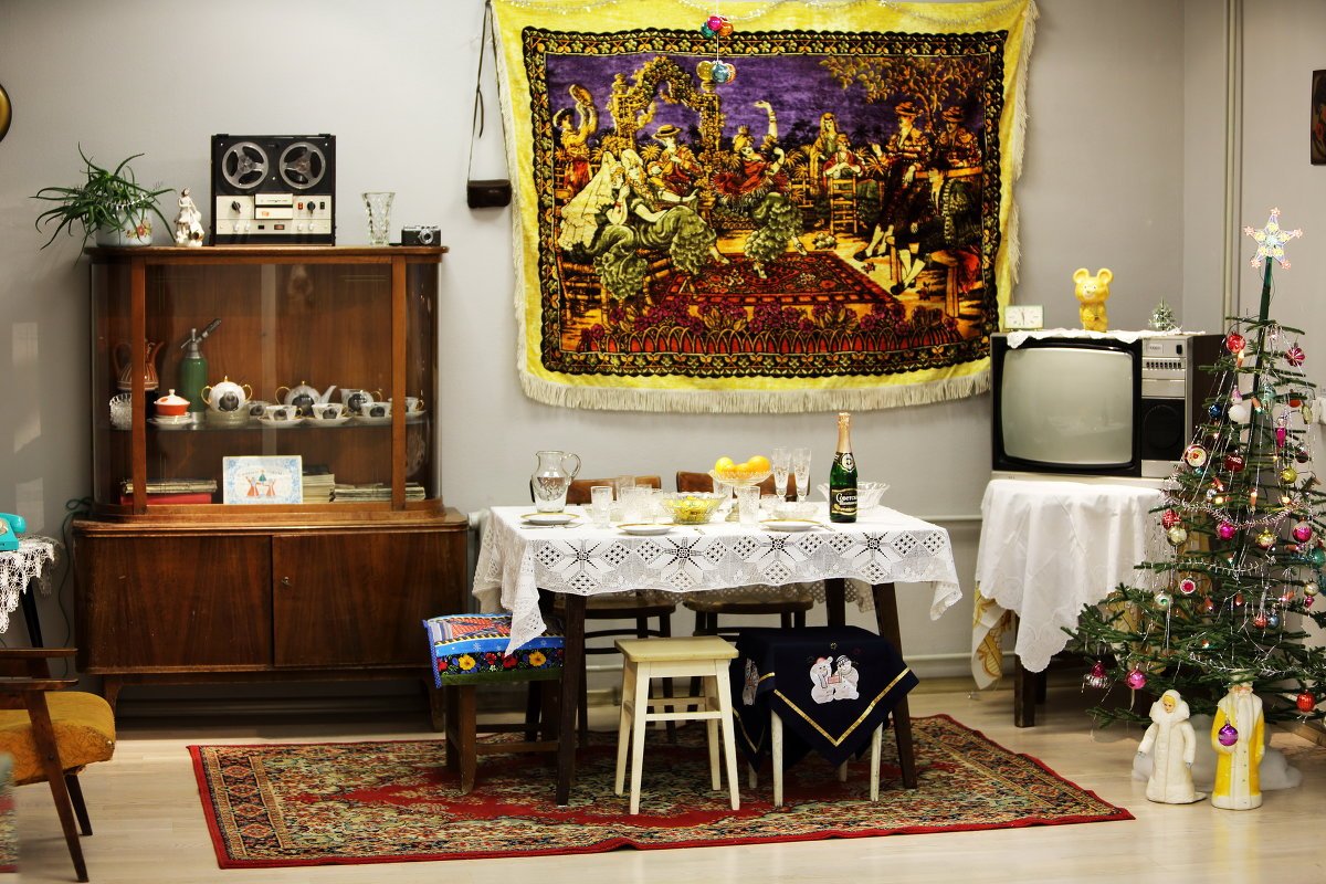 Советский интерьер