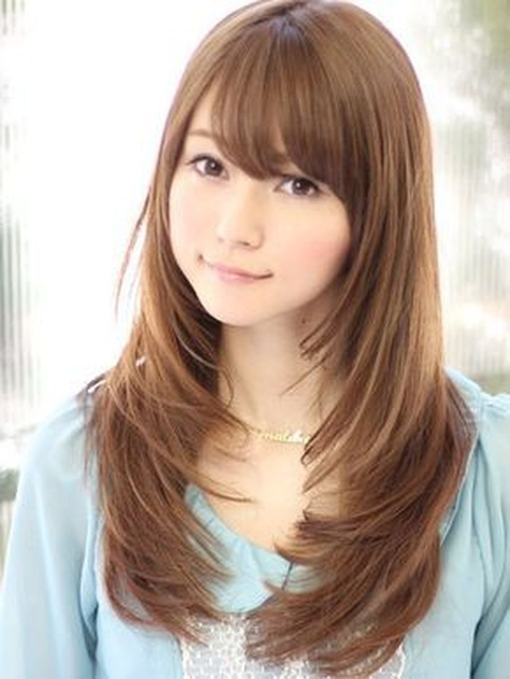 Корейский Каскад стрижка