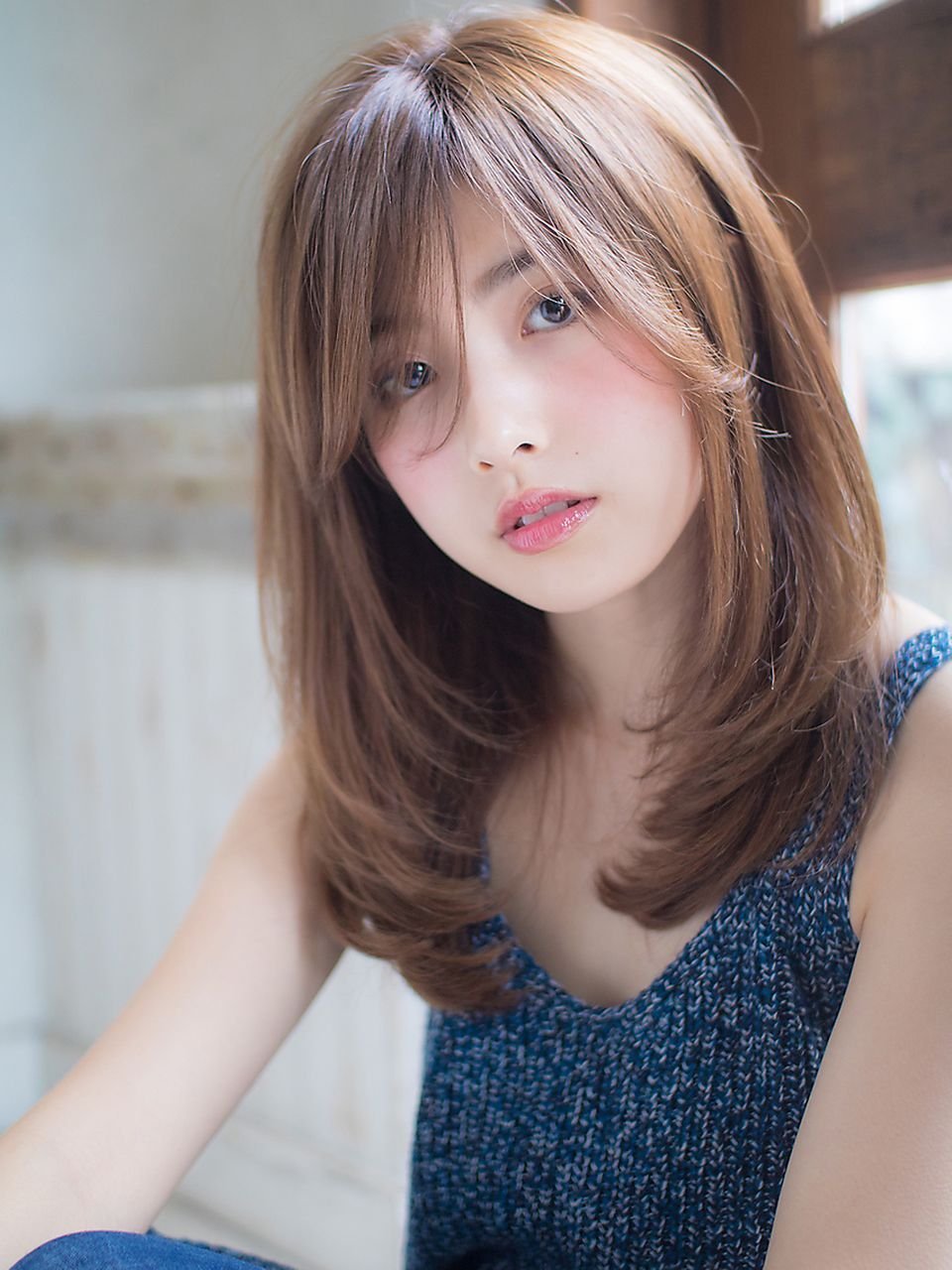 Японские стрижки на средние волосы