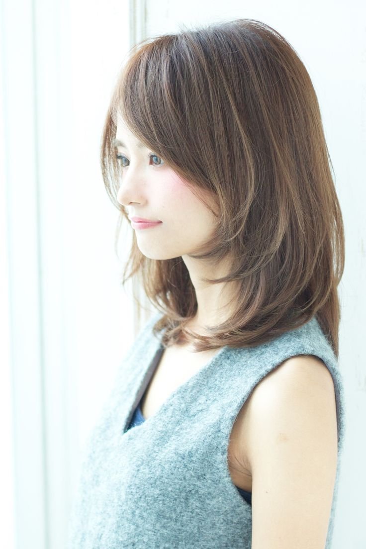 Корейский Каскад стрижка