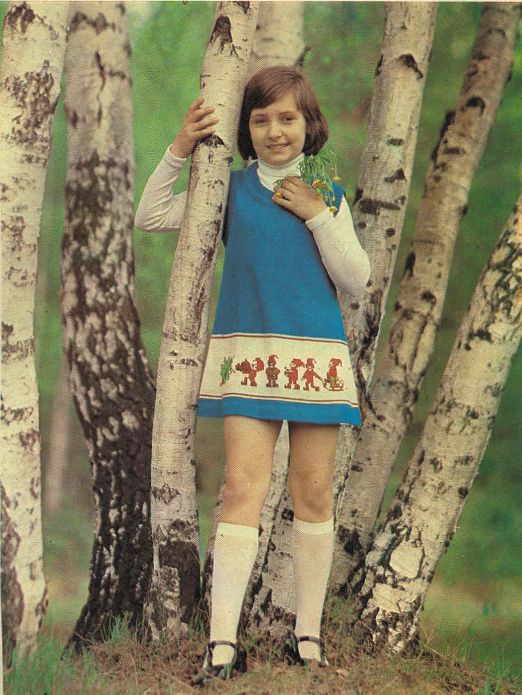 Советская одежда для девочек