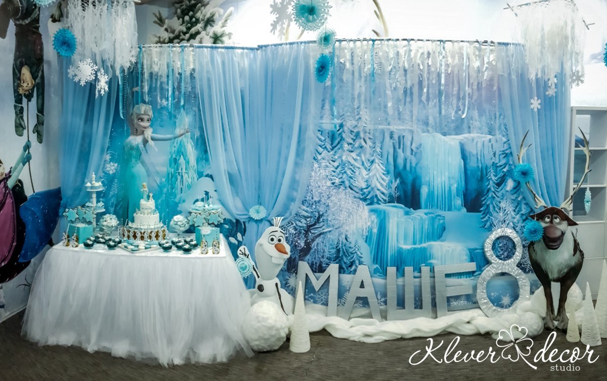 Декорации Холодное сердце