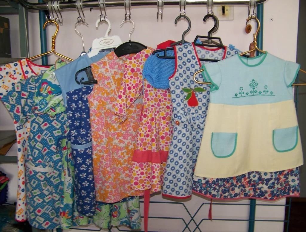 Советское детское платье