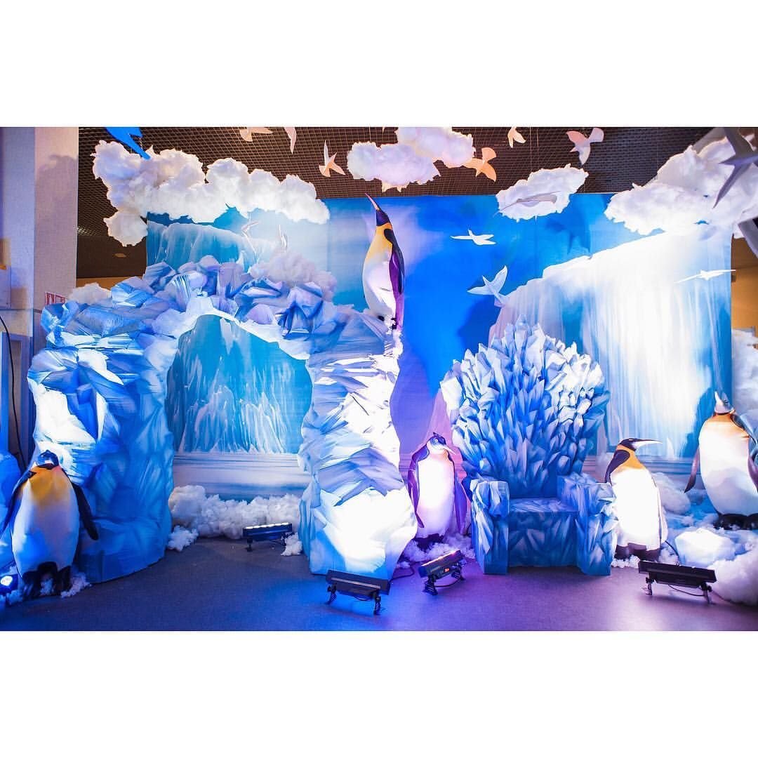 Ледяные декорации