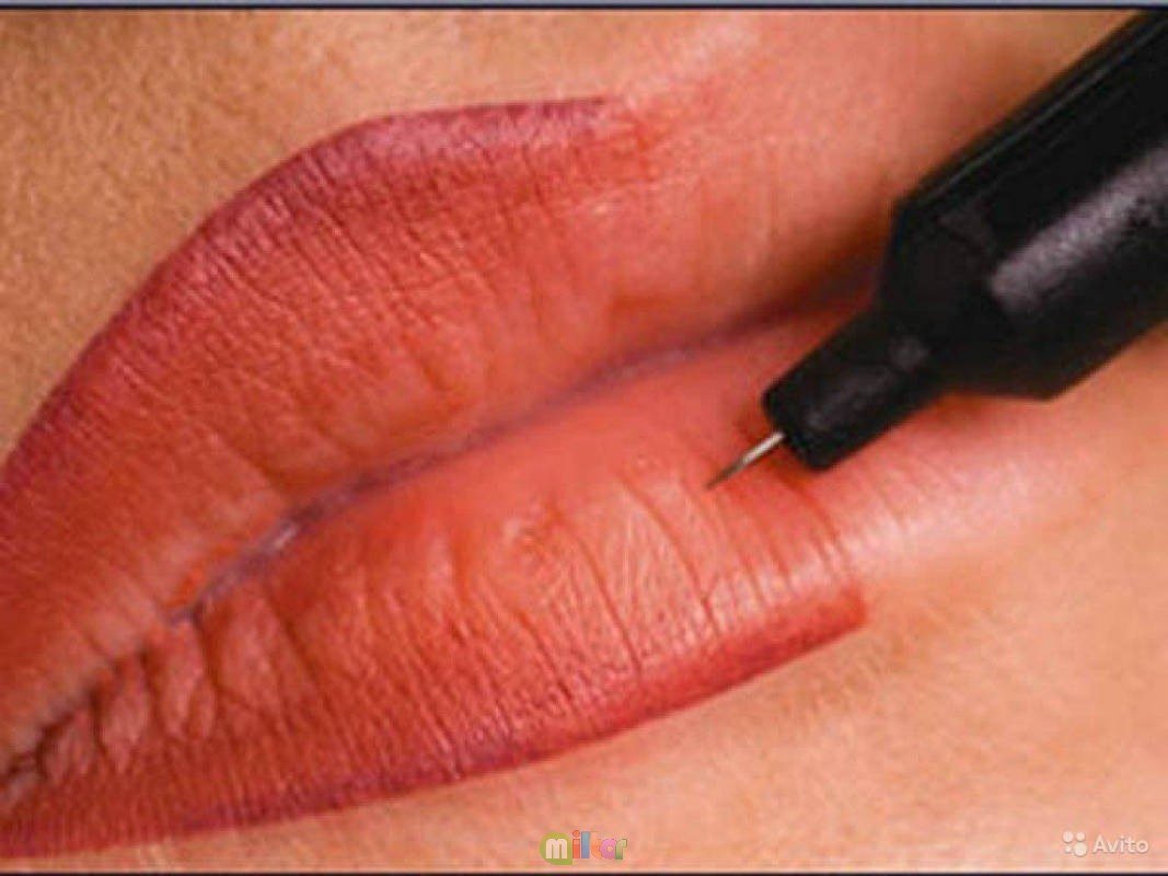Перманентный макияж губ