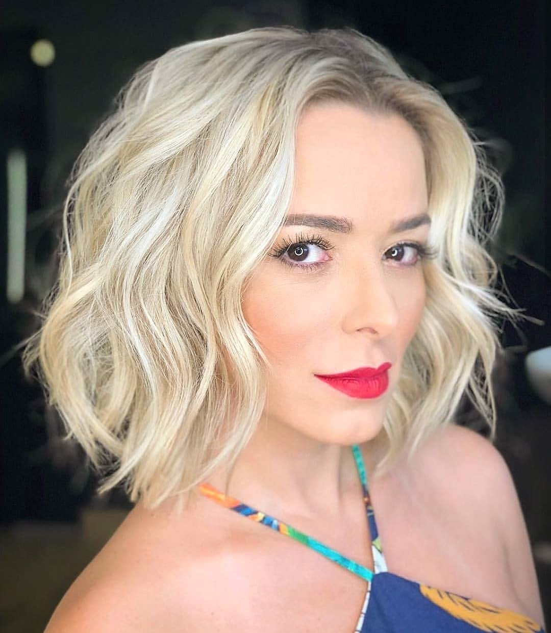 Локоны на каре