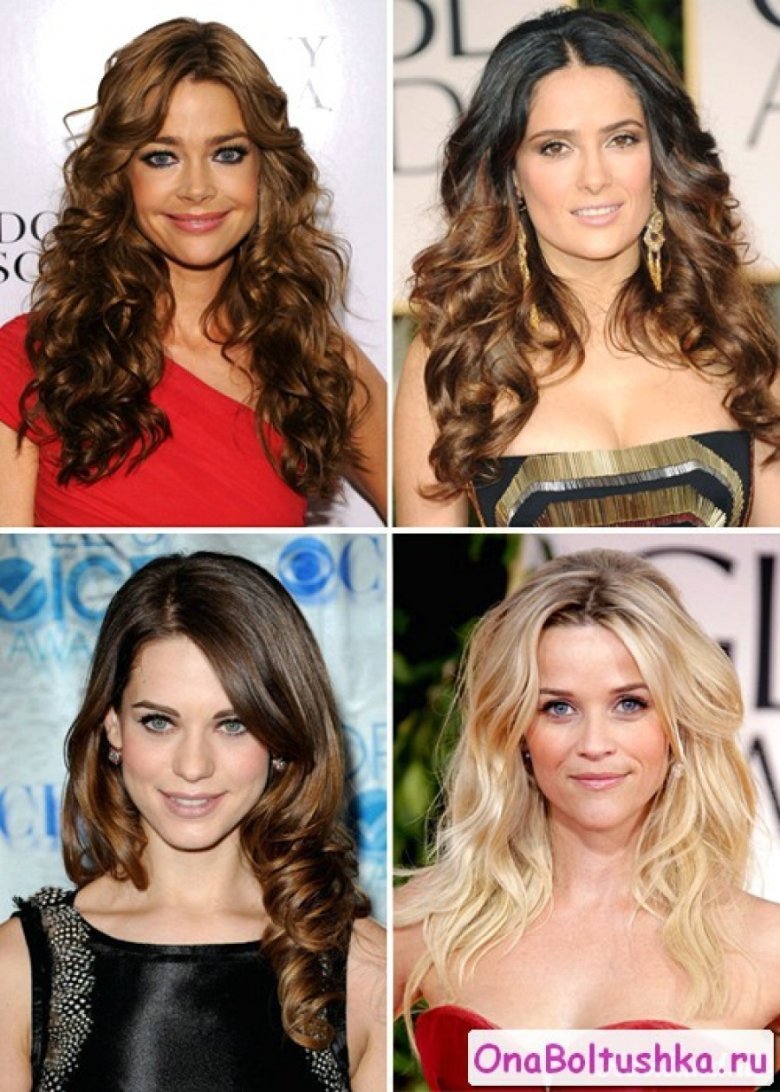 Прически с легкими кудрями на длинные волосы