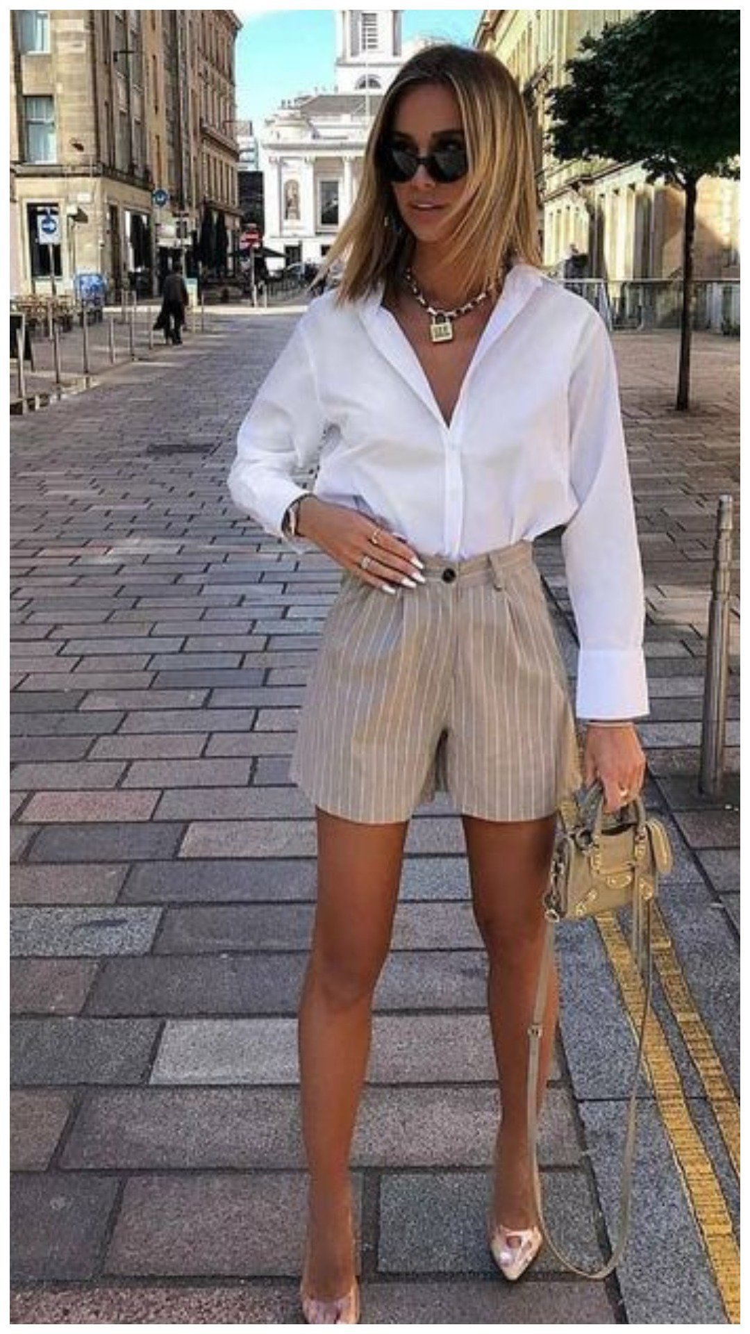 Шорты с рубашкой женские