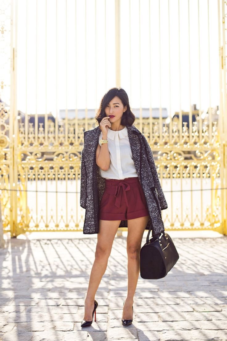 Юбка шорты с пиджаком