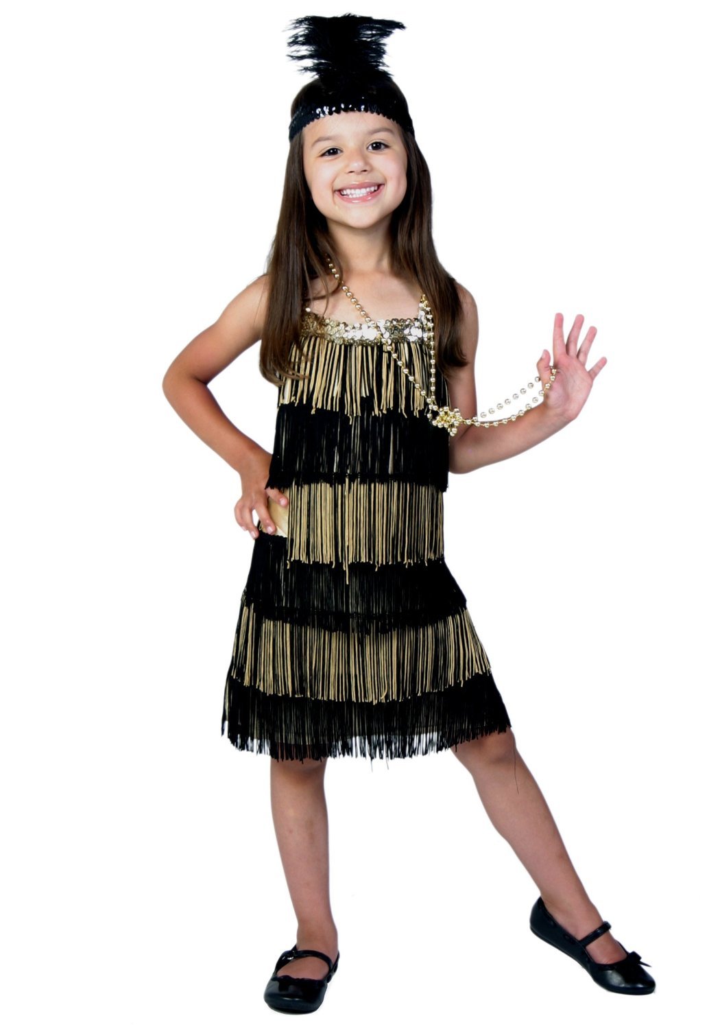 Наряд в стиле Чикаго для девочки