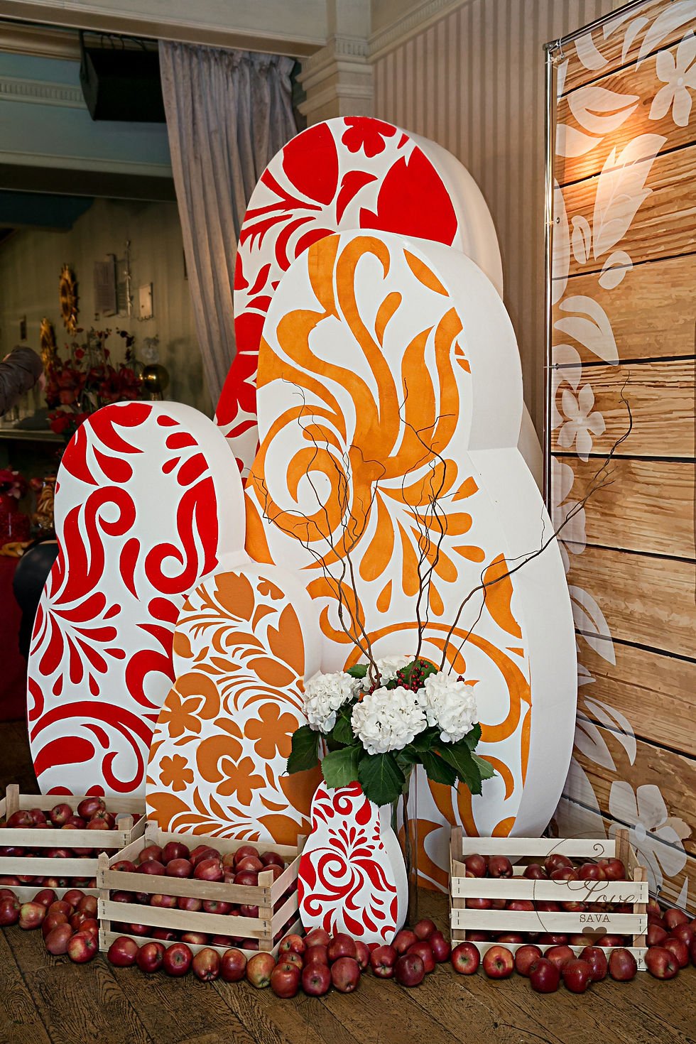 Декор в русском народном стиле