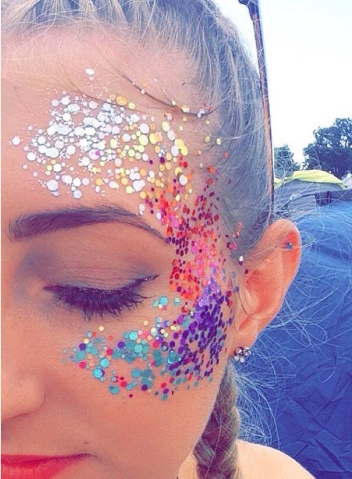 Аквагрим блестки