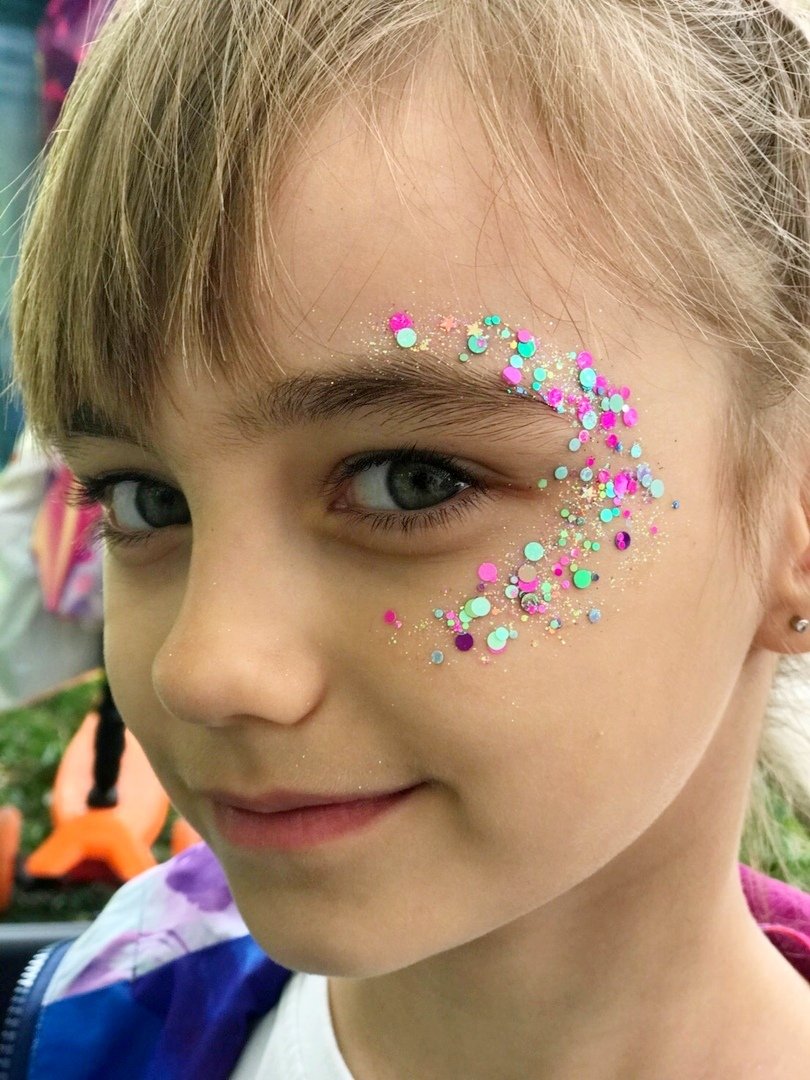Глиттер для лица