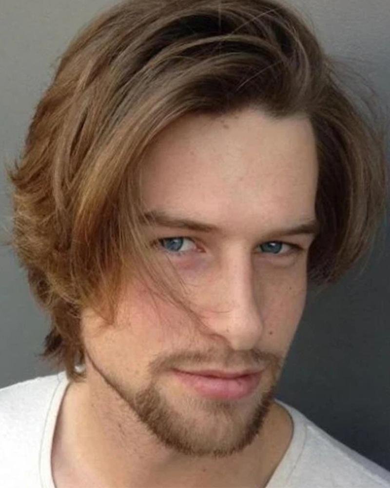 Прямые волосы у мужчин