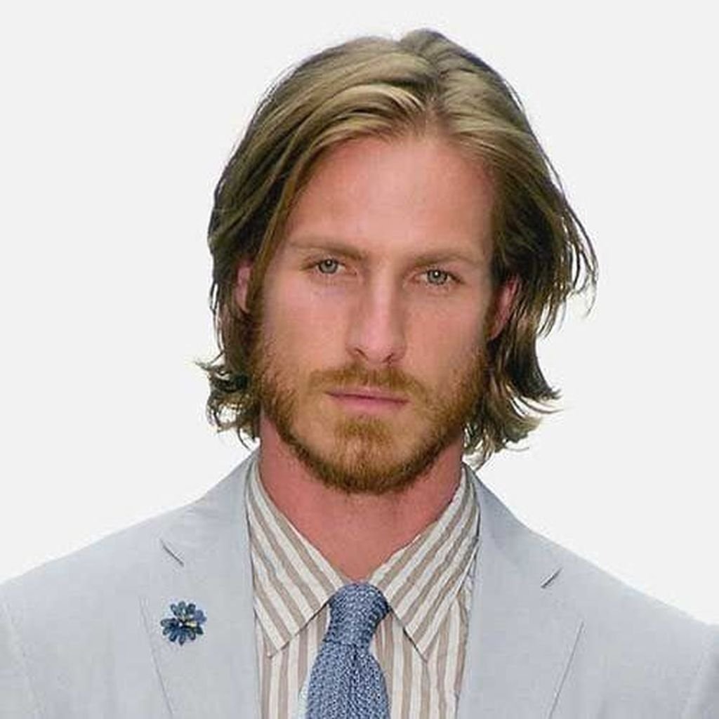 Мужские причёски с длинными волосами