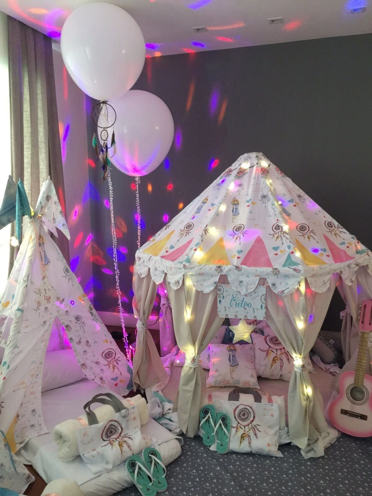 Украшения для пижамной вечеринки