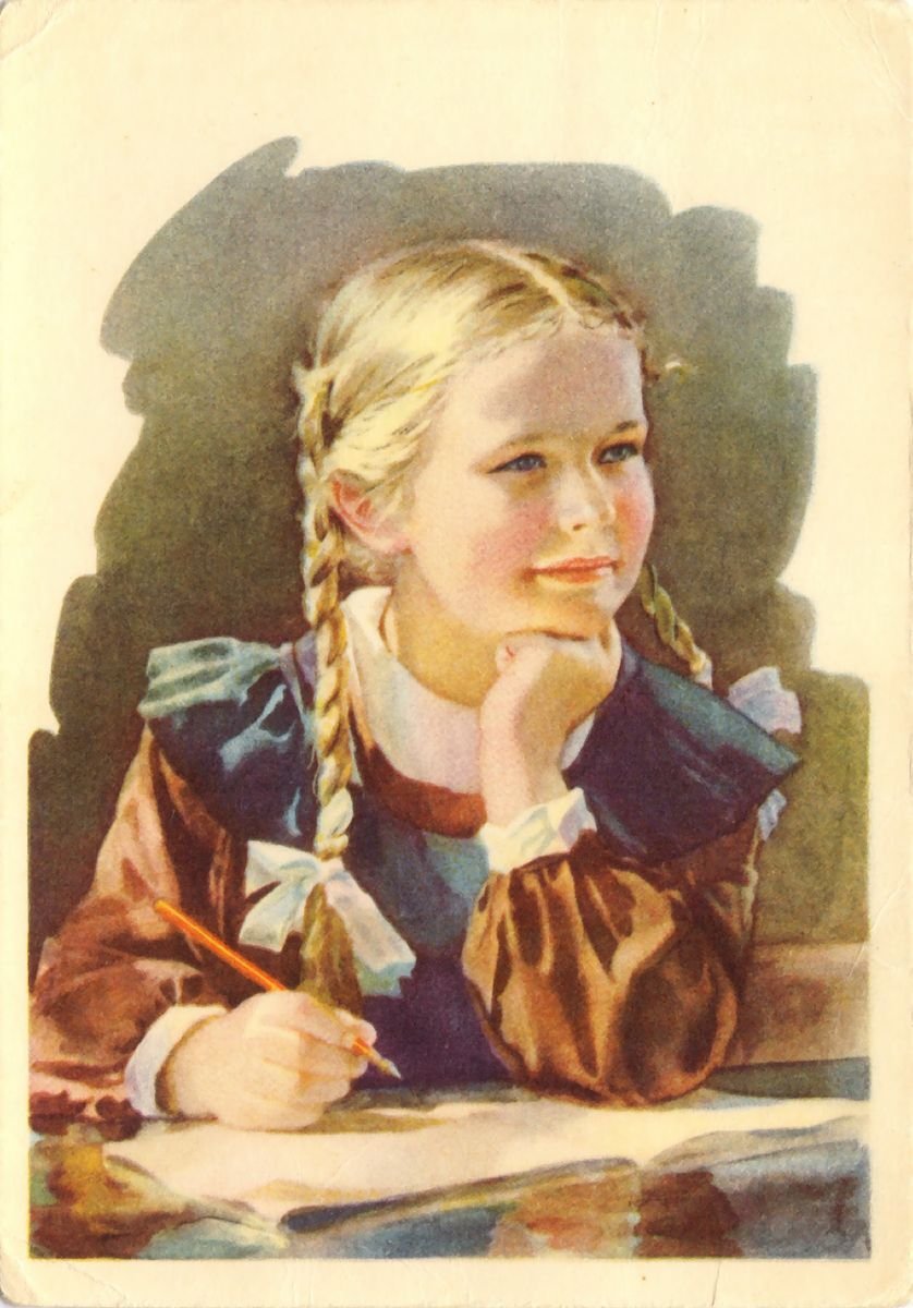 Картина ученицы