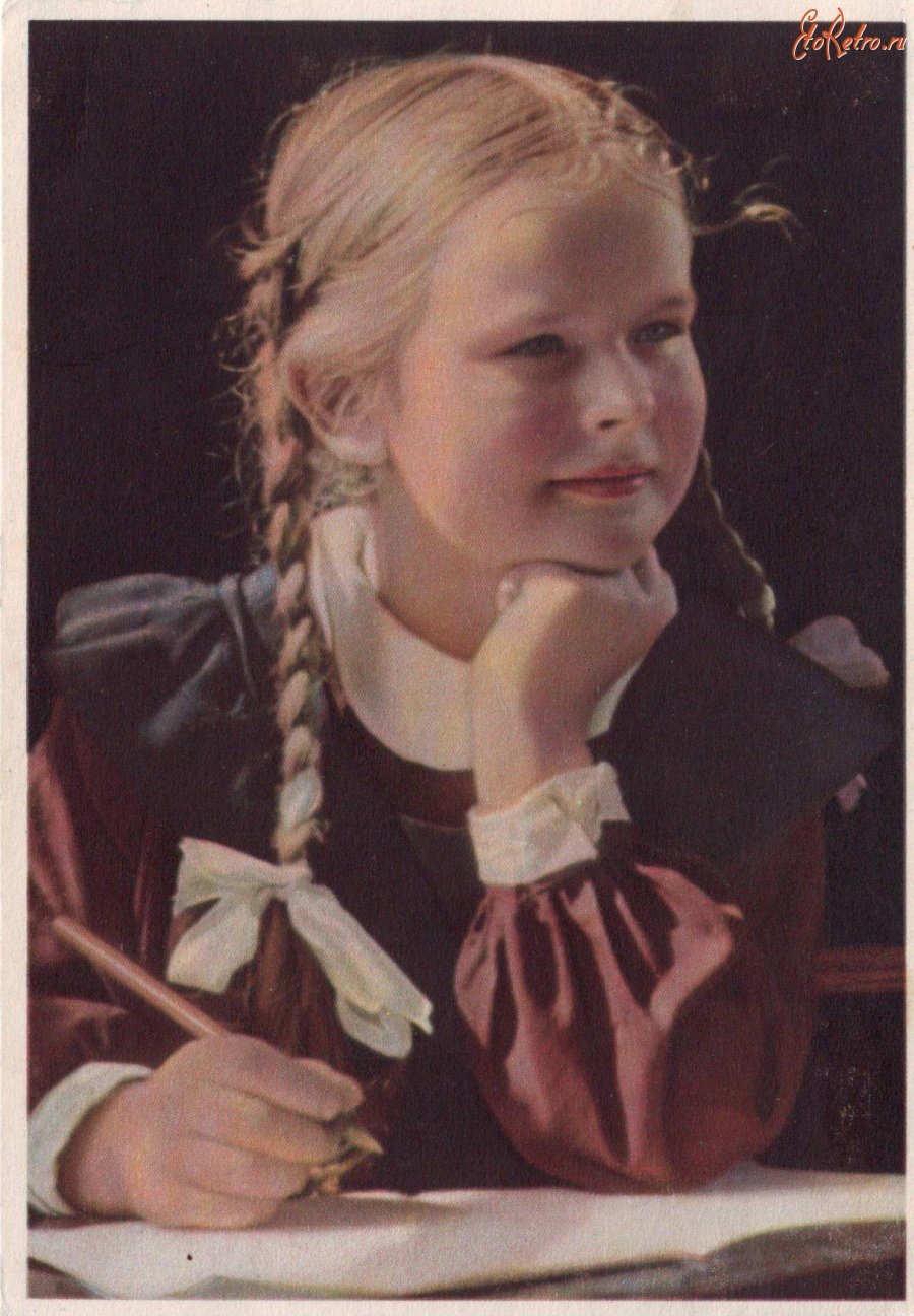 Портрет школьницы