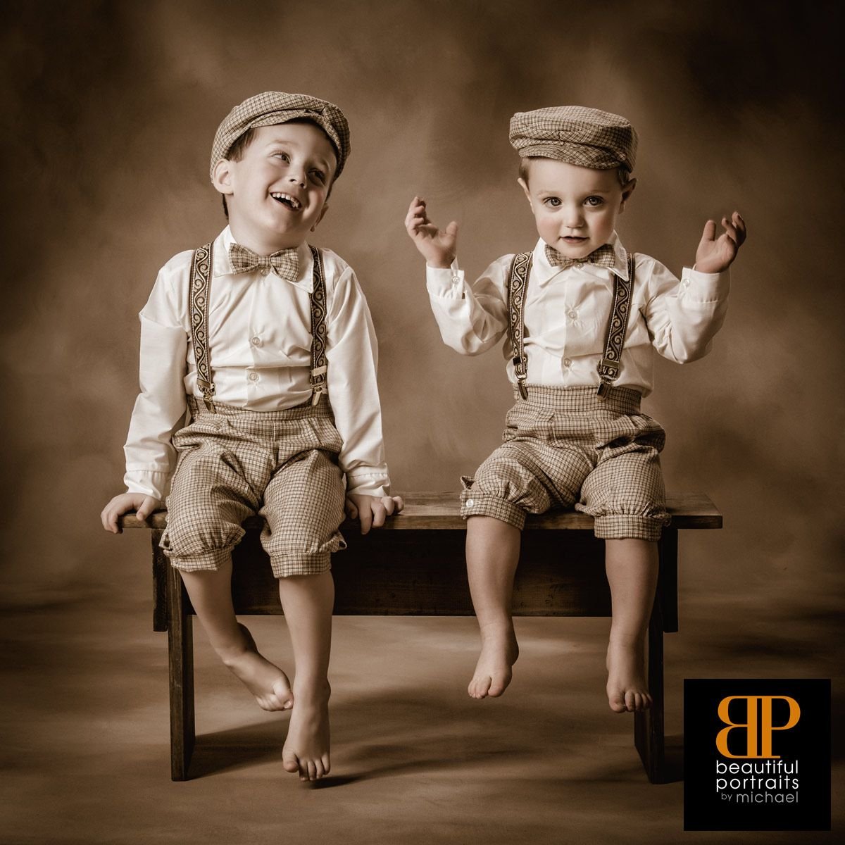 Малыш ретро стиль