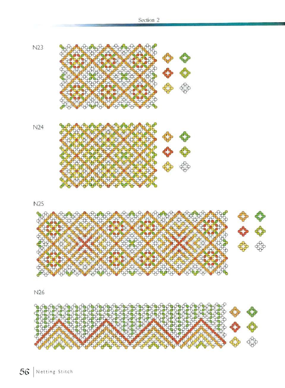 Узоры для плетения бисером