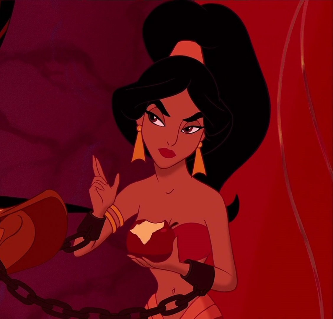 Жасмин принцесса Дисней в Красном