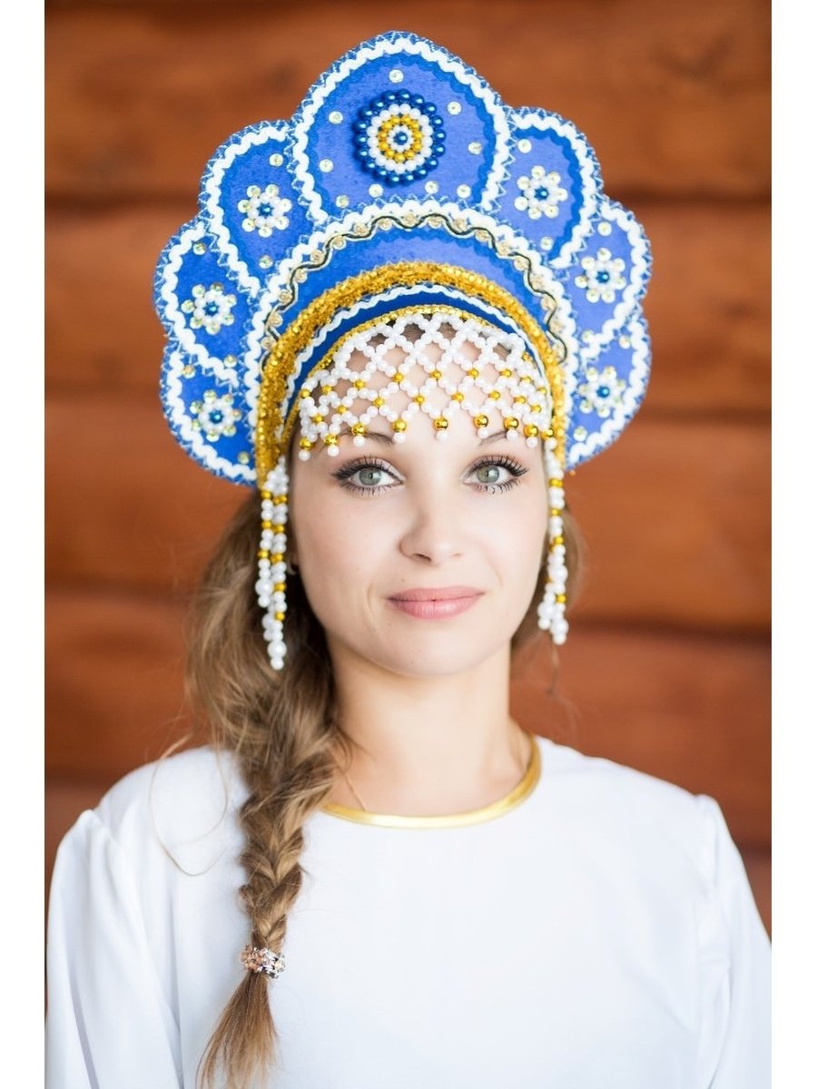 Кокошник универсальный цвет