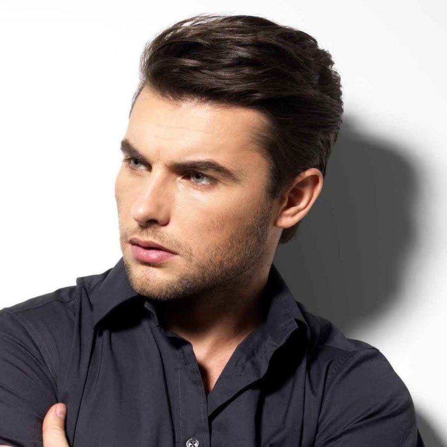 Тёмные волосы мужские