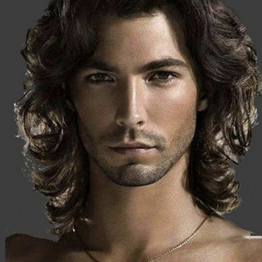 Мужские стрижки на длинные вьющиеся волосы