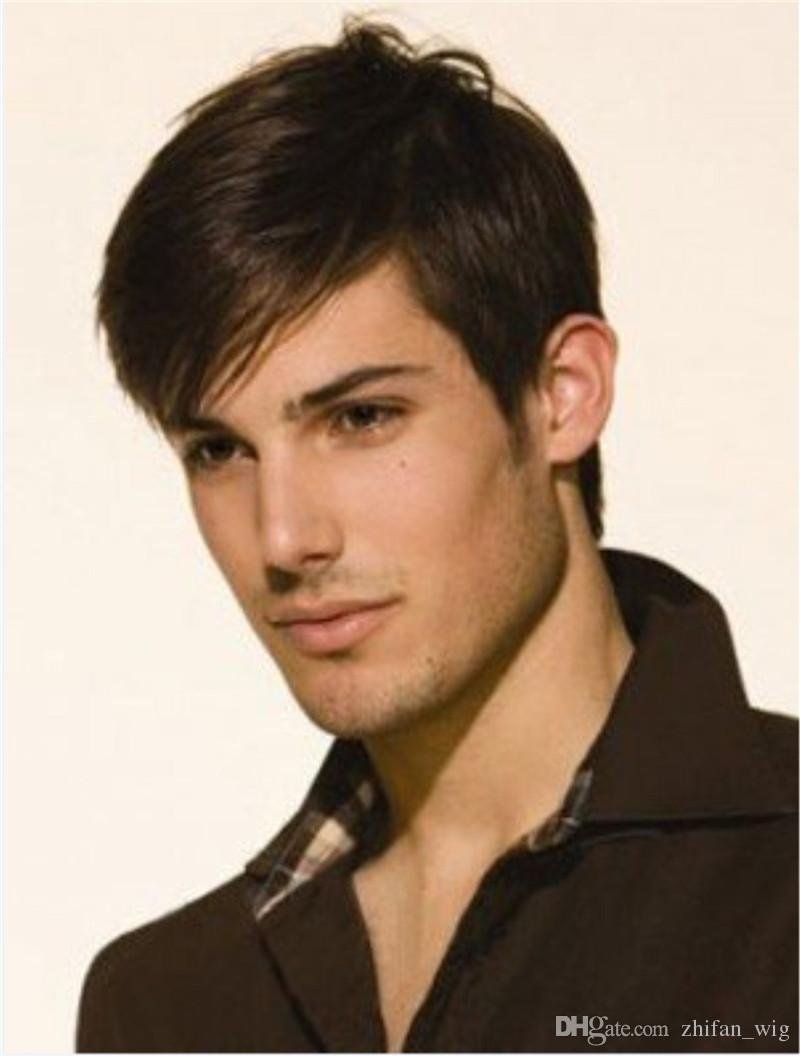 Мужские стрижки с длинной челкой