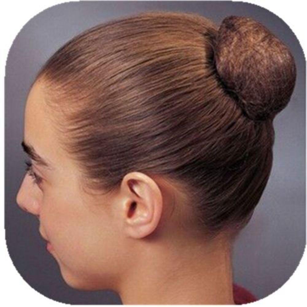 Прическа шишка