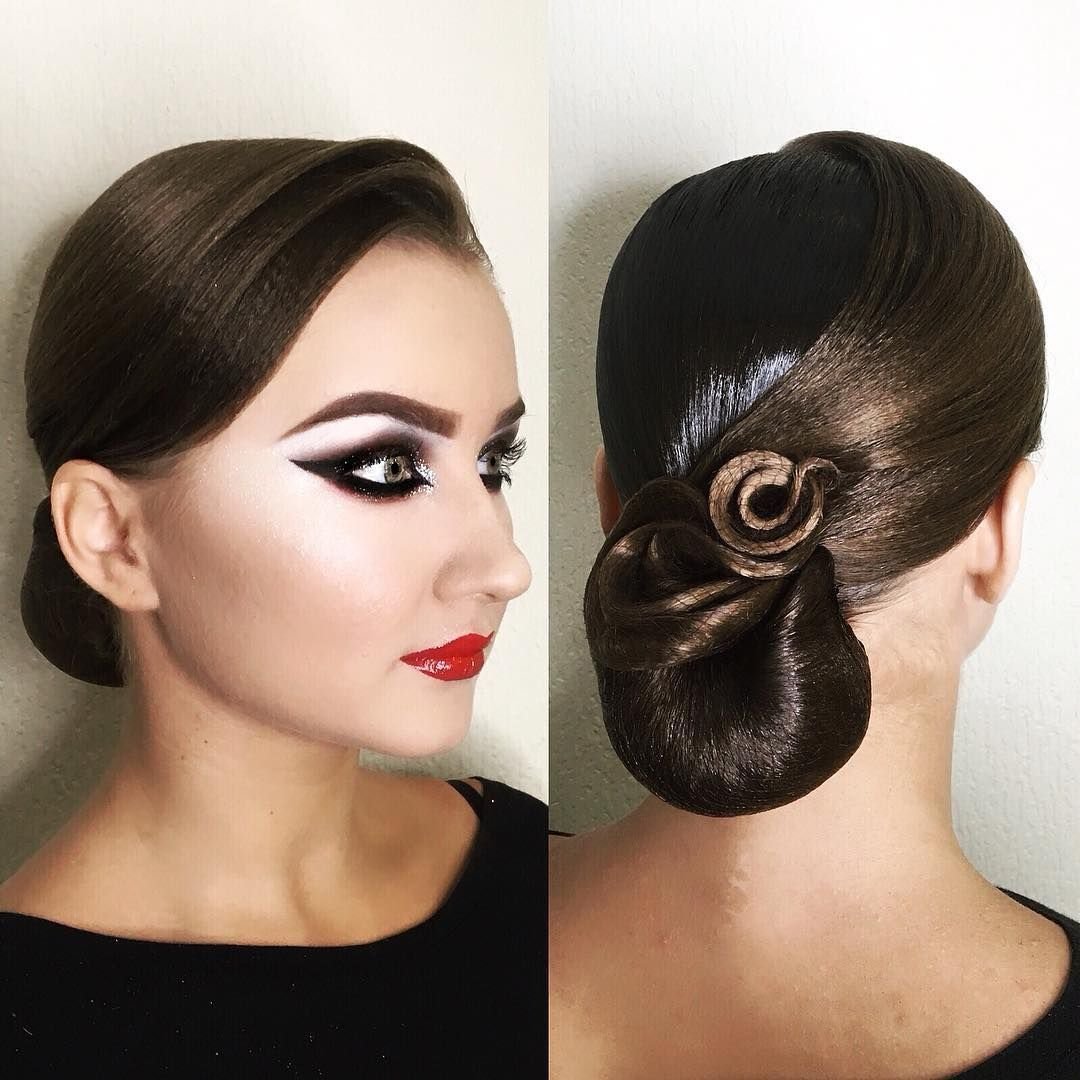 Прически для спортивно бальных танцев