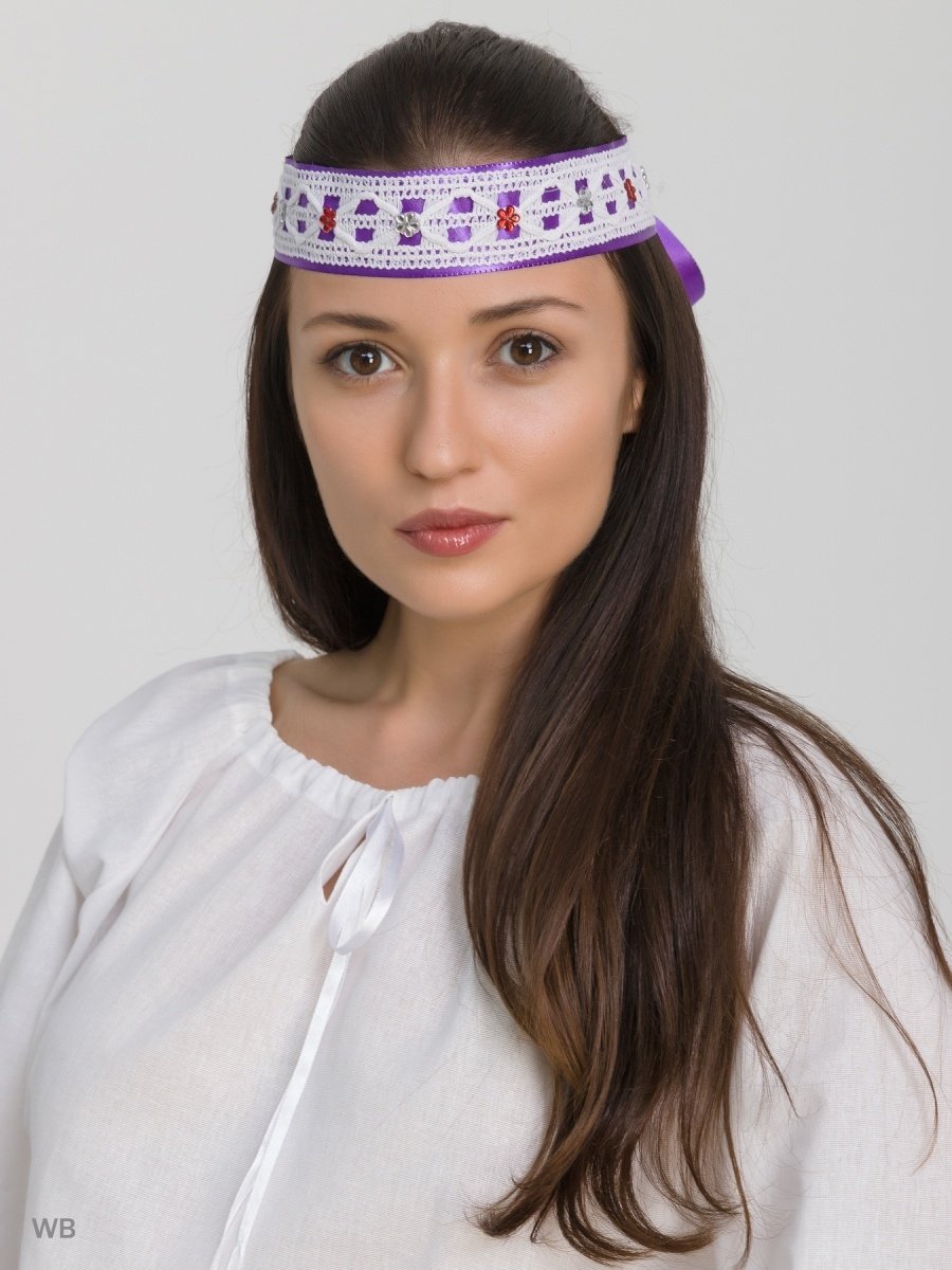 Купить очелье женское на голову в Москве