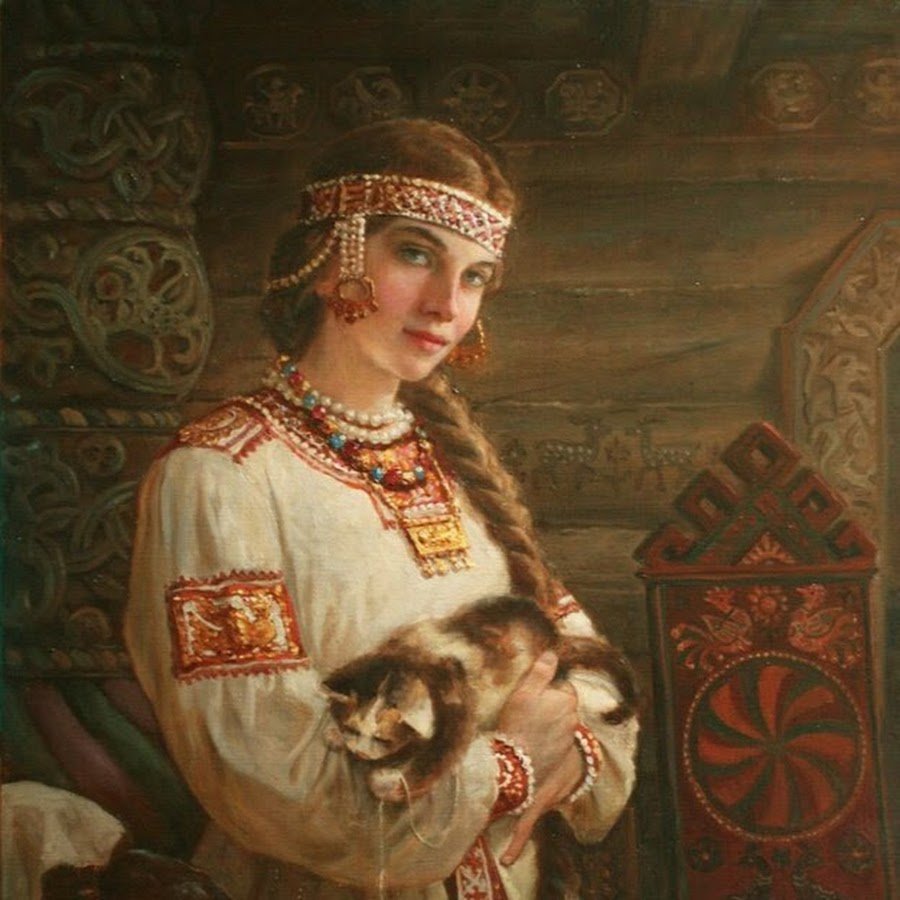 Прически славянских народов