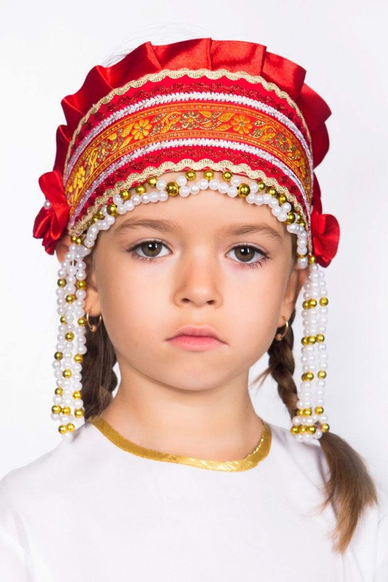 Кокошник детский "Сударушка"