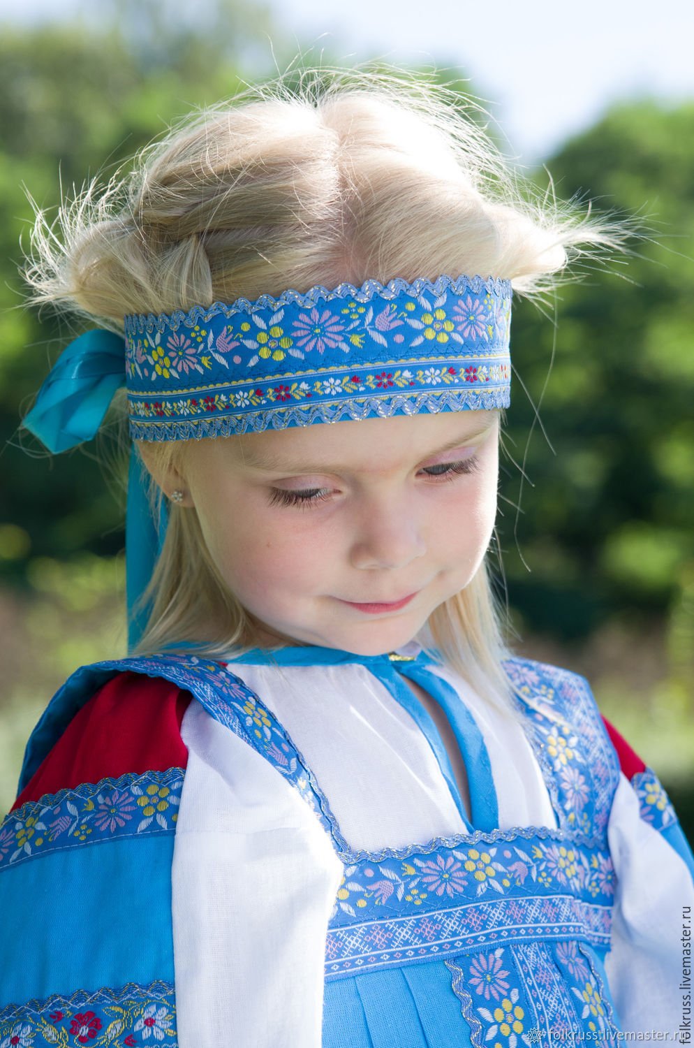 Повязка в русском стиле
