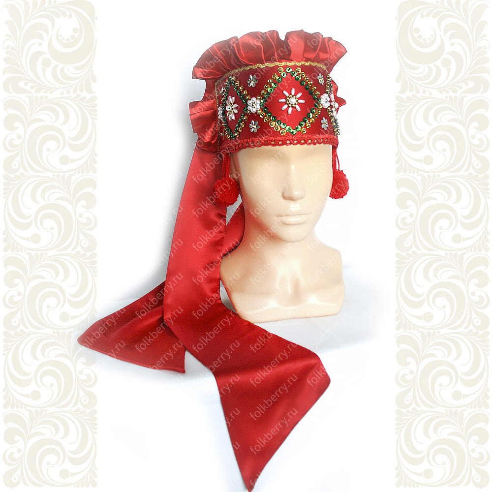 Повязка на голову в русском стиле