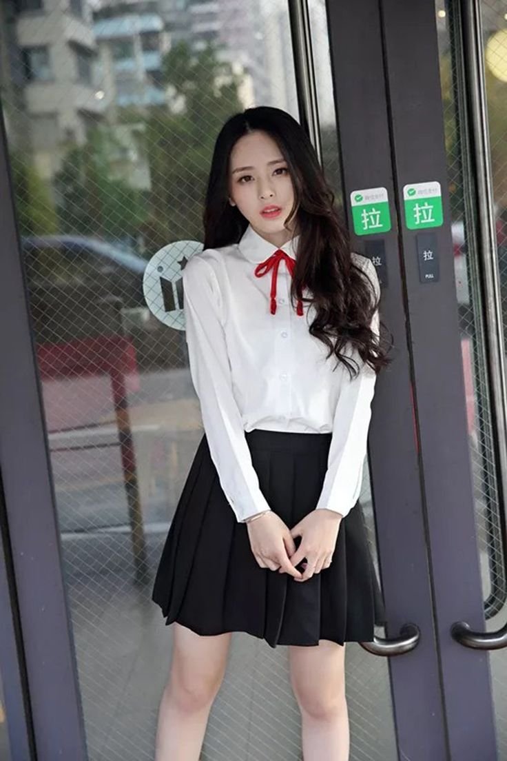 Школьницы в Корее