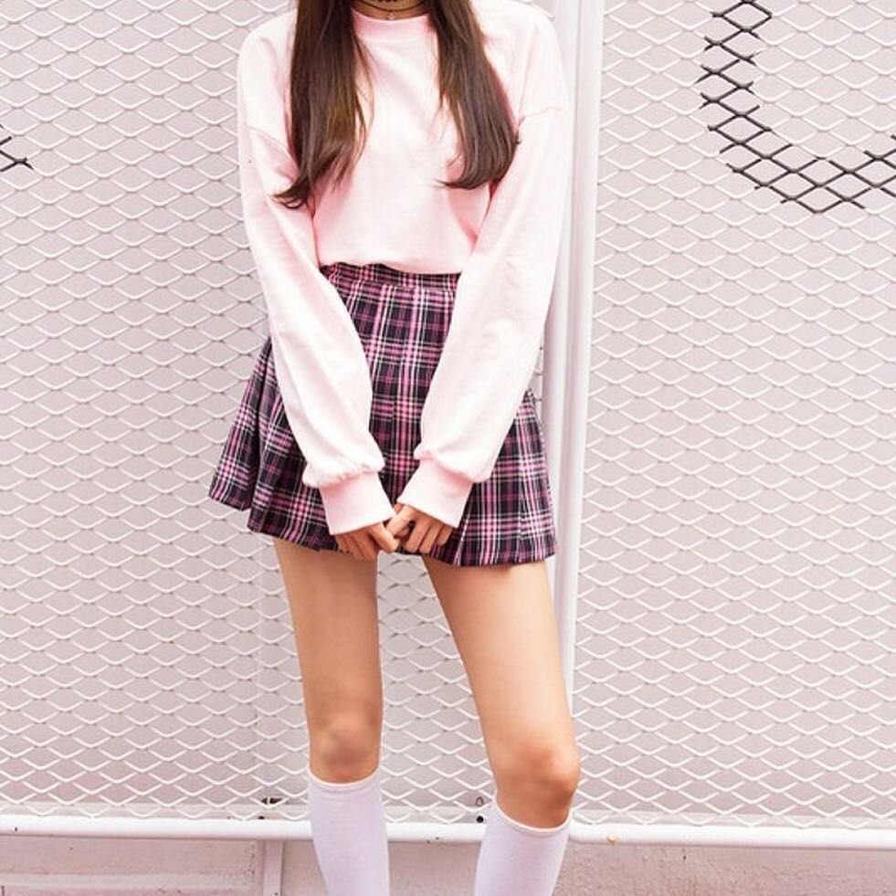 Красивые кореянки в гольфах