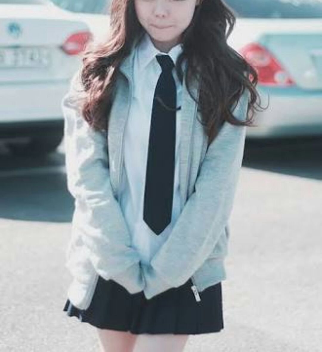 Кореянки в галстуке