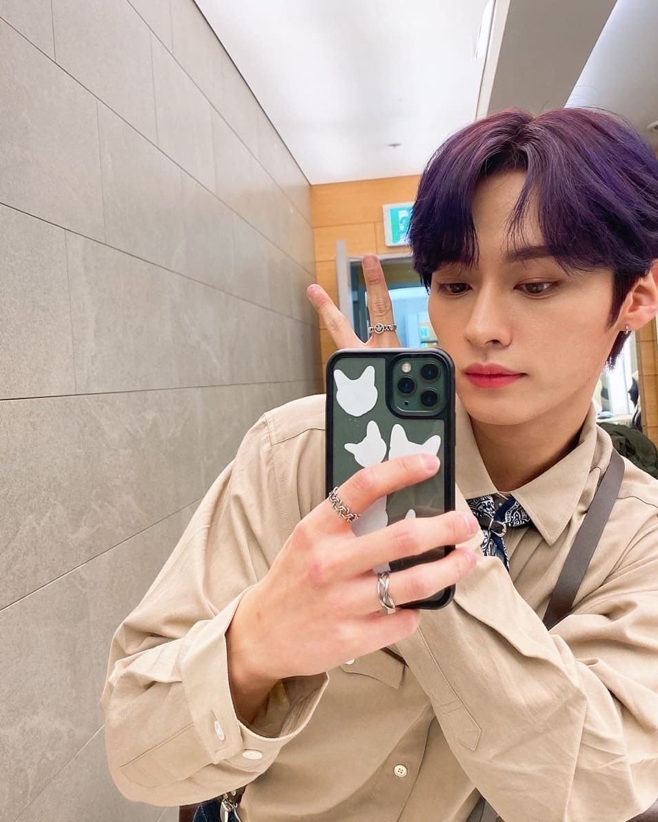 Фиолетовый Минхо