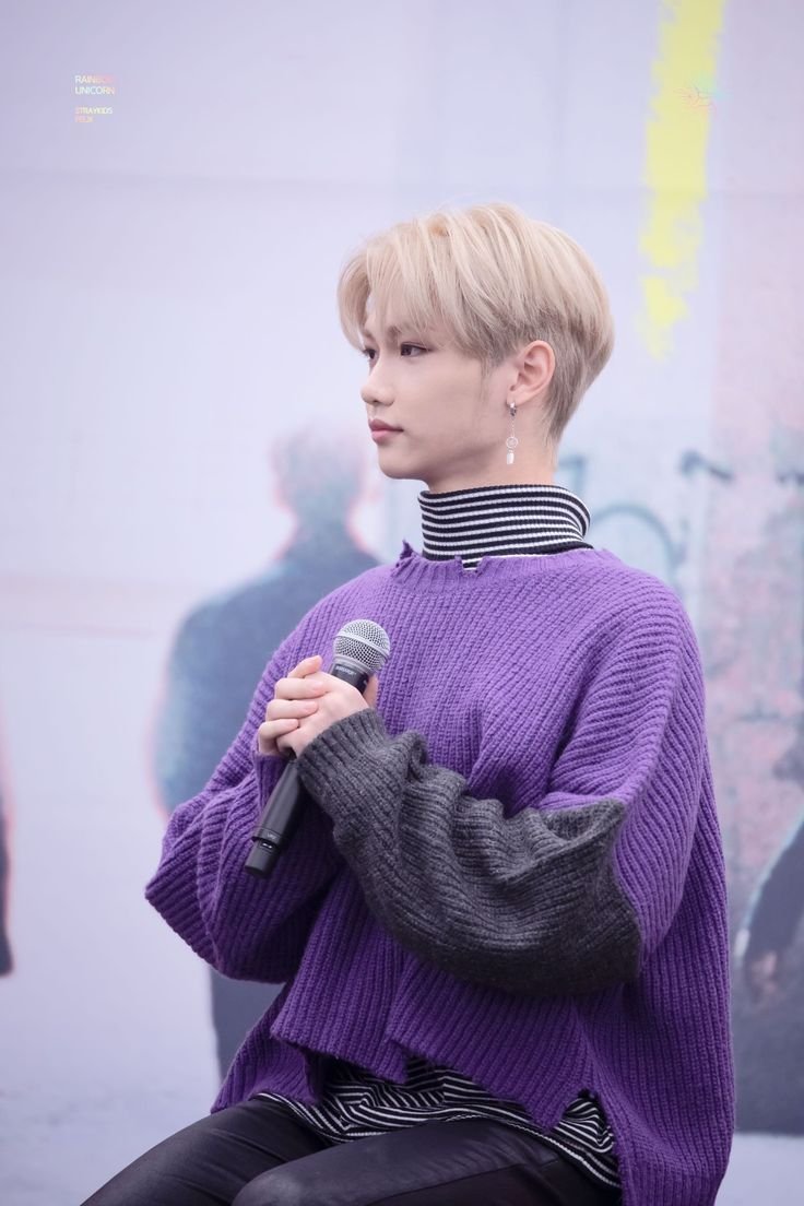 Феликс Stray Kids в свитере