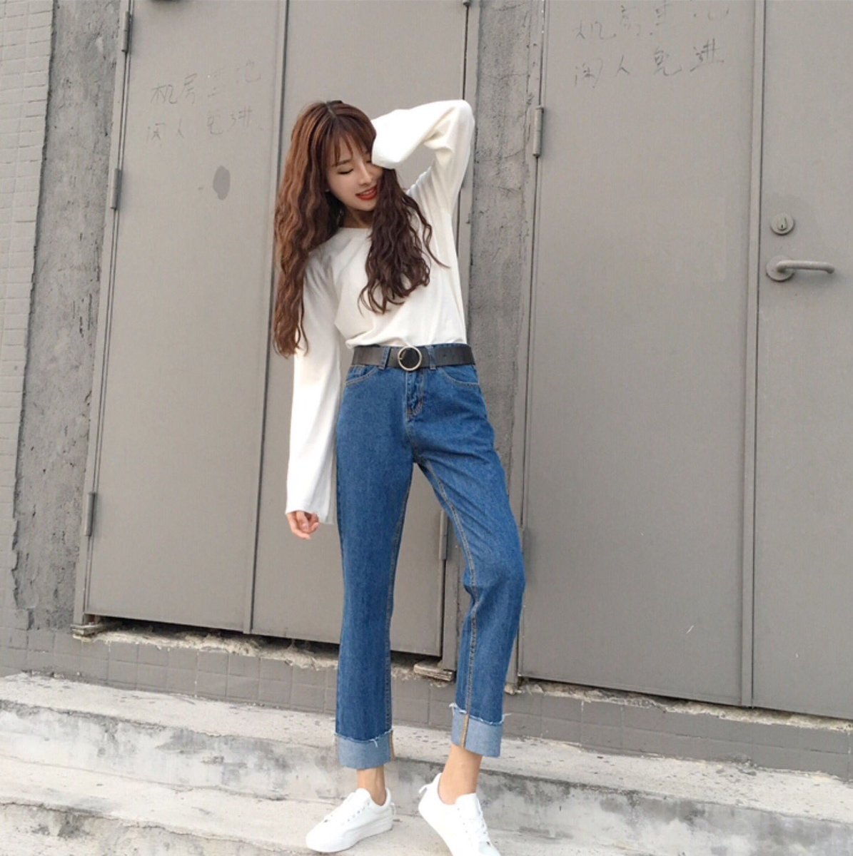 Корейские джинсы