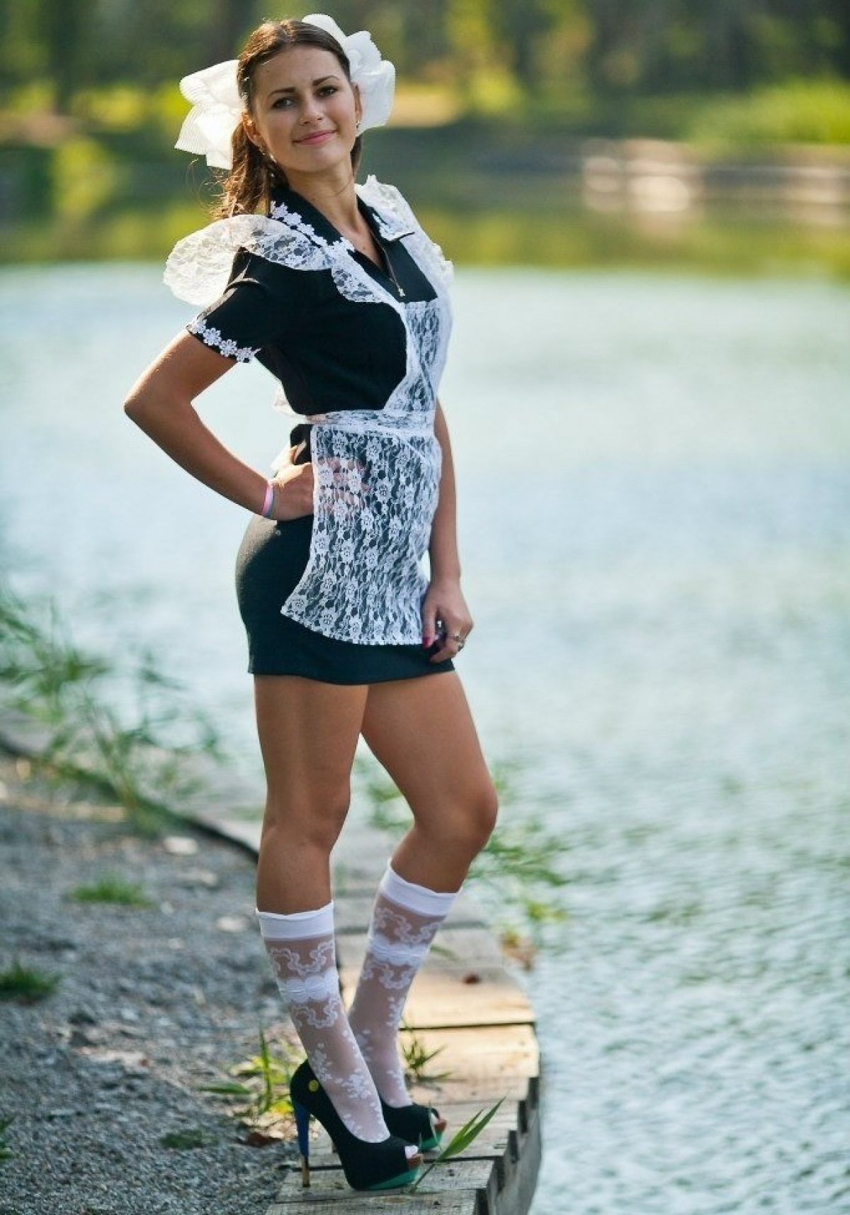 Красивые выпускницы