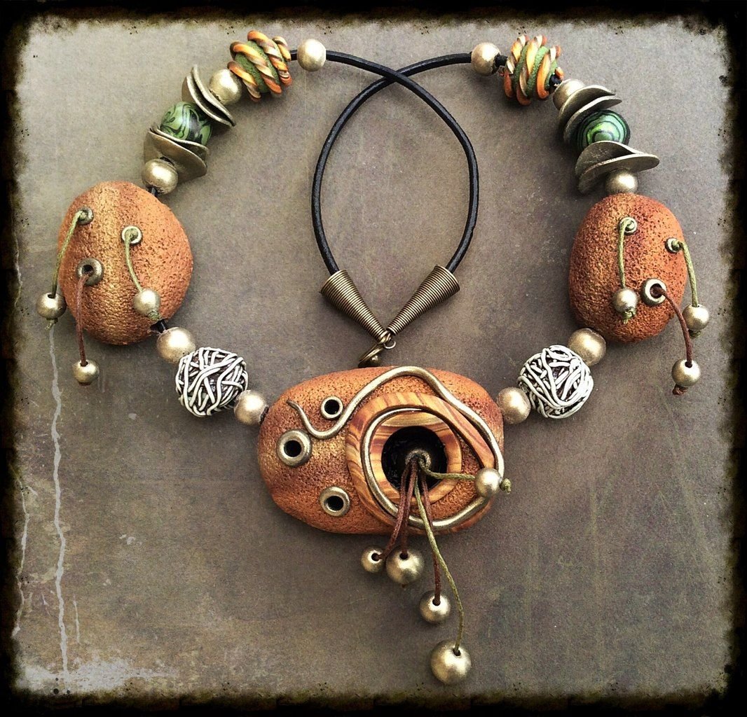 Татьяна Липатова украшения из полимерной