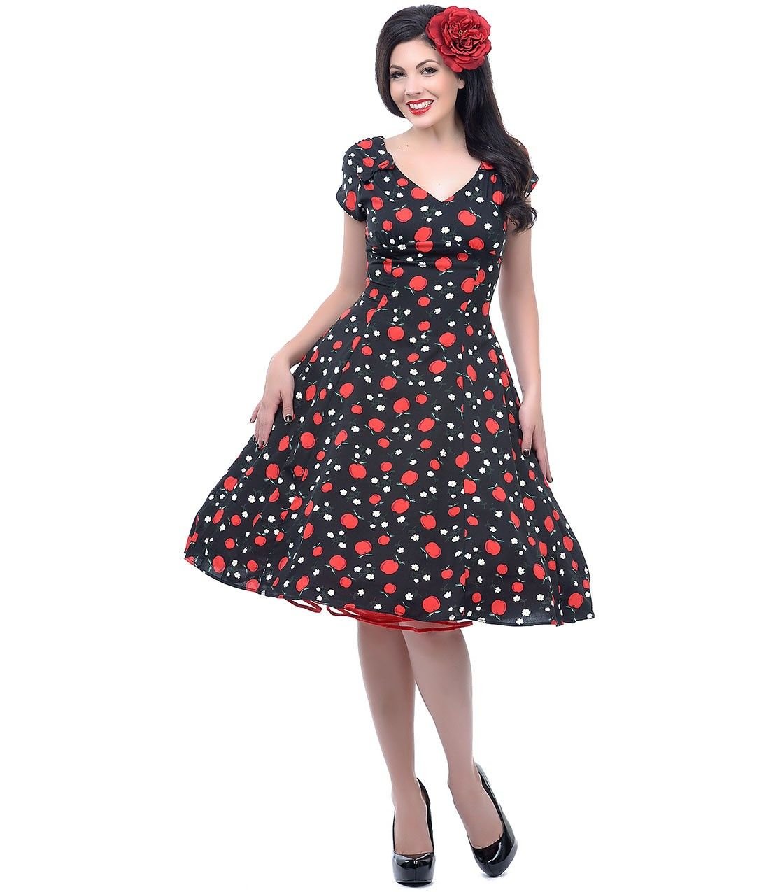 Женский образ Кэжуал платье с подъюбником