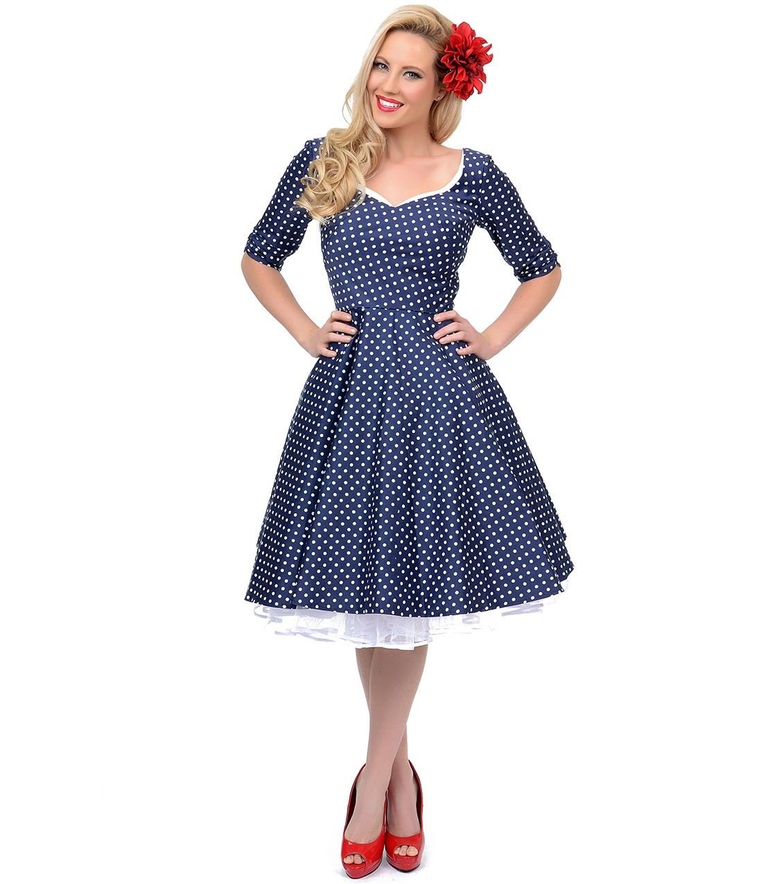 Платье в стиле ретро для женщин